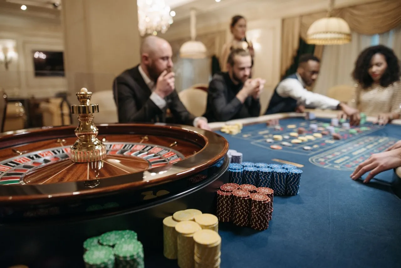 Charity gaming night tables